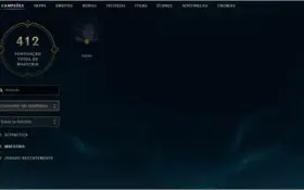 Conta league of legends, platina V, todos os heros