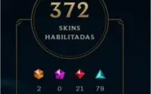 Conta league of legends, platina V, todos os heros