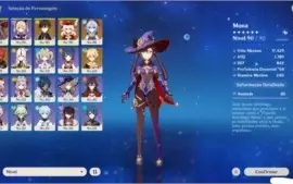 AR55 melhor combo do jogo (Mona, Klee, Fischl + Zongli)
