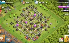 Centro de Vila 11 Conta Coringa Clash of Clans