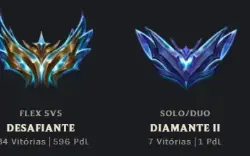 Conta De Lol Challenger Flex