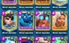 conta clash nivel 14, varias cartas full 750k gold, 1200 gem