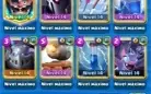 conta clash nivel 14, varias cartas full 750k gold, 1200 gem