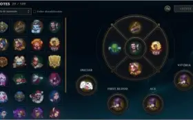 Conta de lol ex Grão-Mestre na flex
