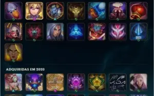 Conta de lol ex Grão-Mestre na flex