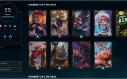 Conta de lol ex Grão-Mestre na flex