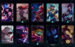 Conta League of Legends, mais de 100 skins.