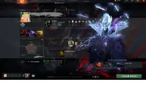 Conta Dota 2 Divine 1, Com Arcanas, Personas, Imortais Etc