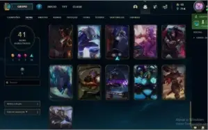 Vendo Smurf MD10 zerado e 71 champs,41 skins top e tem Yasuo