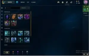 Vendo Smurf MD10 zerado e 71 champs,41 skins top e tem Yasuo