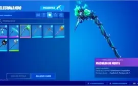 conta fortnite com muitas skins raras e com picareta minty