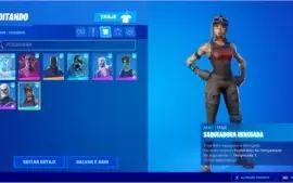 CONTA FORTNITE COM 3 OGS - PINK GHOUL-RENEGADE-SKULL TROOPER