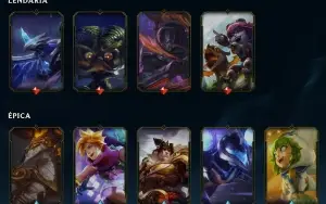 Conta League of Legends Full Acesso - 122 Champs e 45 Skins
