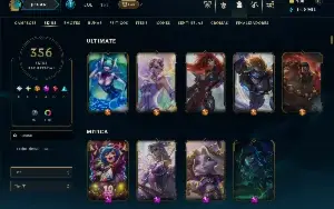 Conta 2013 - Main katarina com todos campeões e 356 skins