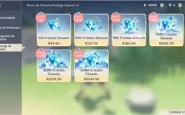CONTA P/ XIAO  5 ⭐ LANÇA DE JADE + KEQING C1 + VENTI + QIQI
