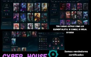 Conta lol 2016/2017