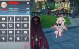 CONTA KOKOMI + DILUC + LANÇA DE JADE / AR 7 / GENSHIN IMPACT