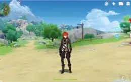 CONTA KOKOMI + DILUC + LANÇA DE JADE / AR 7 / GENSHIN IMPACT