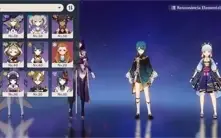 Conta Genshim com Ayaka, Kokomi, Diluc e Shogun full buildad