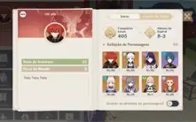 Conta Genshim com Ayaka, Kokomi, Diluc e Shogun full buildad