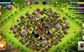 Clash of clans cv 10 ful