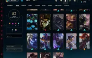Conta  de lol