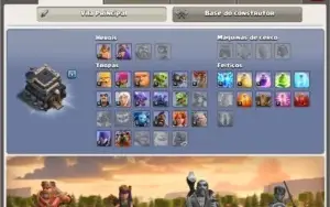 Conta Cv9 Semi-Full BARATA!! clash of clans
