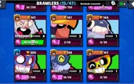 Conta Brawl Stars R$54,90