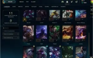 CONTA SMURF LOL G1