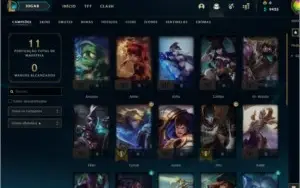 CONTA SMURF LOL G1