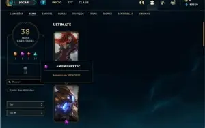 Conta diamante 1 com 89 PDL, 96 Champs e 38 Skins
