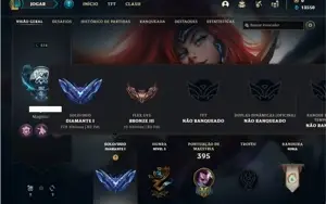 Conta diamante 1 com 89 PDL, 96 Champs e 38 Skins