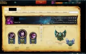 Conta League of legends platina 2 soloq - diamante 4 flex