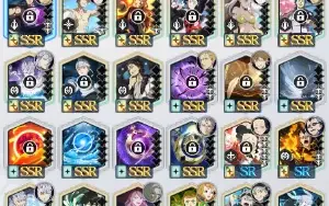 BlackClover M REI MAGO 5* Noelle 3* Yami Red 5* NV24