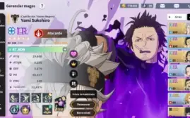 BlackClover M REI MAGO 5* Noelle 3* Yami Red 5* NV24
