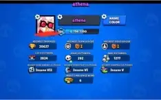 conta brawl stars 20.627 troféus