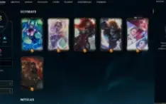 Conta lol final de 2015, com 428 skins, Esmeralda I e +