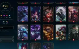 Conta lol final de 2015, com 428 skins, Esmeralda I e +