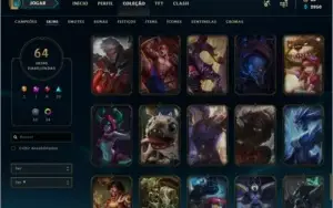 Conta LOL plat 2