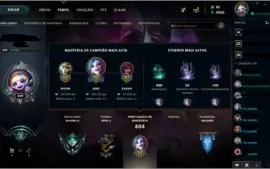 Conta LOL plat 2