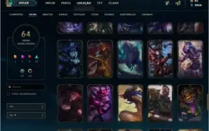 Conta LOL plat 2
