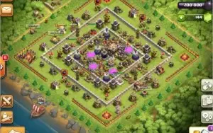Clash of Clans cv11 semi full