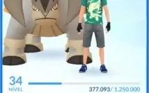 Conta Pokémon go nivel 34 varias lendária