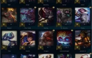 CONTA PLATINA - 60% DE WINRATE - COM SKIN E RP