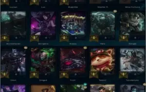 CONTA PLATINA - 60% DE WINRATE - COM SKIN E RP
