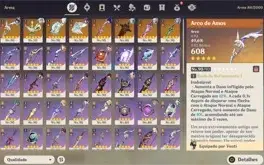 CONTA GENSHIN IMPACT AR60 TODOS OS ARCONTES