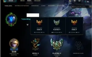 Conta LEague of legends