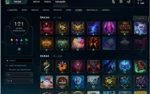 Conta LEague of legends