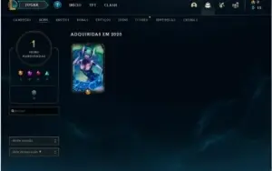 conta de lol lvl 30,com 1 skin ultimate
