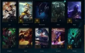 conta de lol lvl 30,com 1 skin ultimate